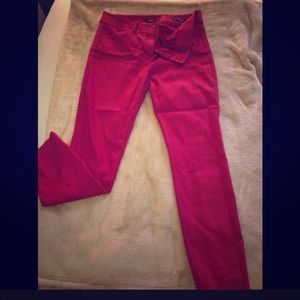 Fuchsia Loft Marissa Skinny Pants